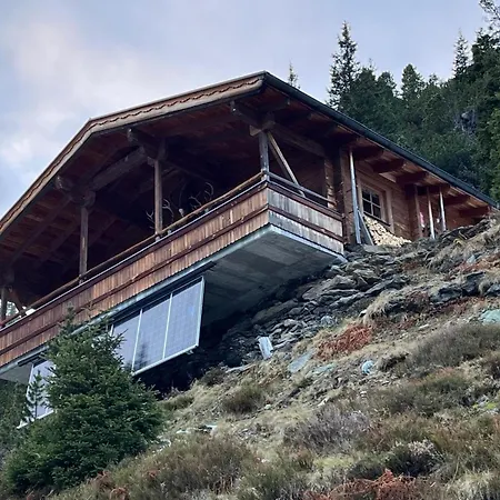 Rustic Hut On The Mountain