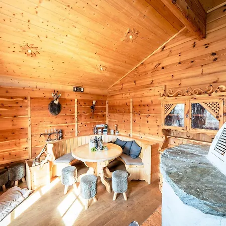 Rustic Hut On The Mountain